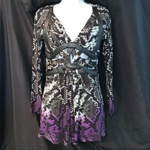 Sky brand top with cut out